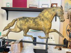  J W Fiske Company Horse Weathervane in Gold Gilt by J W Fiske Company - 3500425