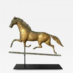  J W Fiske Company Horse Weathervane in Gold Gilt by J W Fiske Company - 3551614