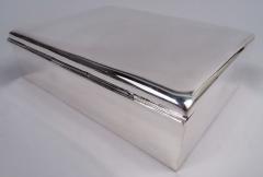 JC Boardman Co American Midcentury Modern Sterling Silver Box - 3771920