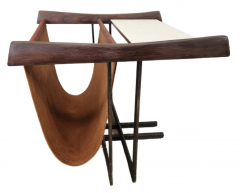  JD M veis e Decora es Magazine Rack with Table By JD M veis e Decora es ca 1950 - 3742012