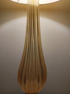  JL Light Style Amber gold triple spacer Murano glass table lamp - 4303820