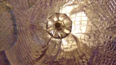  JL Light Style Amethyst flowers basket Murano glass flush mount - 4300720