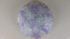  JL Light Style Amethyst flowers basket Murano glass flush mount - 4300722