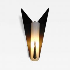  JL Light Style Butterfly white black Murano glass wall sconce - 4449507