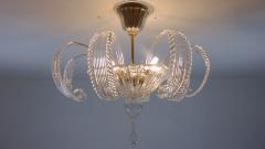  JL Light Style Clear rugiada Murano glass flush mount - 4300779