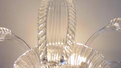  JL Light Style Clear rugiada Murano glass flush mount - 4300782