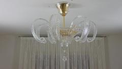  JL Light Style Clear rugiada Murano glass flush mount - 4300788