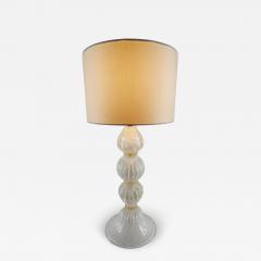  JL Light Style Diamond 1 White and Gold Murano glass Table Lamp - 4464043
