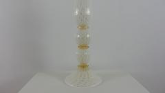  JL Light Style Diamond 2 white and gold Murano glass table lamp - 4303754