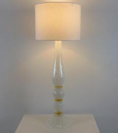  JL Light Style Diamond 2 white and gold Murano glass table lamp - 4303764
