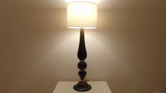  JL Light Style Diamond 3 Black and gold Murano glass table lamp - 4303803