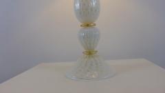  JL Light Style Diamond 3 white and gold Murano glass table lamp - 4303759