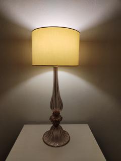  JL Light Style Ellipse amethyst Murano glass table lamp - 4303969