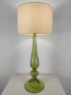  JL Light Style Ellipse green Murano glass table lamp - 4303971