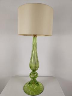 JL Light Style Ellipse green Murano glass table lamp - 4303981