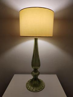  JL Light Style Ellipse green Murano glass table lamp - 4303983