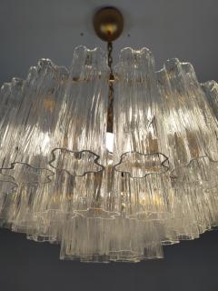 JL Light Style Flat shape clear Murano glass tronchi chandelier - 4294282