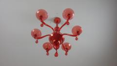  JL Light Style Gocce red Murano glass chandelier - 4296452