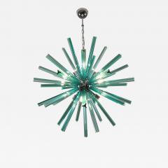  JL Light Style Large teal Murano glass Sputnik triedri chandelier - 4361301