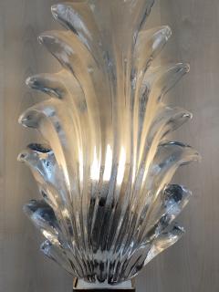  JL Light Style Murano glass Palm leaf wall sconce - 4299767