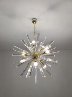  JL Light Style Murano glass Sputnik chandelier clear triedri - 4293797