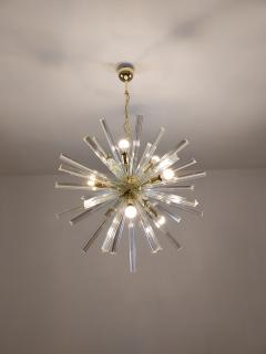  JL Light Style Murano glass Sputnik chandelier clear triedri - 4293811
