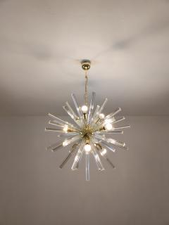  JL Light Style Murano glass Sputnik chandelier clear triedri - 4293812