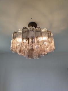  JL Light Style Murano glass Tronchi ceiling chandelier in clear and smokey - 4300857