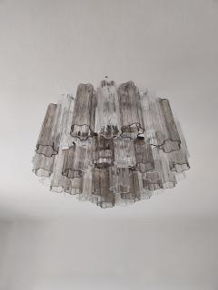  JL Light Style Murano glass Tronchi ceiling chandelier in clear and smokey - 4300868