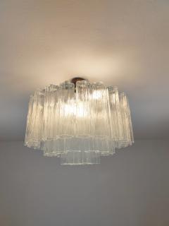  JL Light Style Murano glass Tronchi chandelier in clear color - 4531970