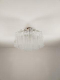  JL Light Style Murano glass Tronchi chandelier in clear color - 4531972
