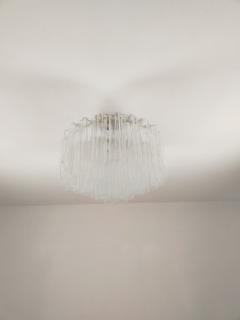  JL Light Style Murano glass Tronchi chandelier in clear color - 4531973
