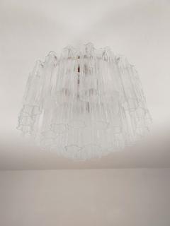  JL Light Style Murano glass Tronchi chandelier in clear color - 4531974