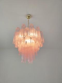  JL Light Style Murano glass Tronchi chandelier in pink color - 4528864