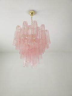  JL Light Style Murano glass Tronchi chandelier in pink color - 4528883