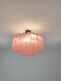  JL Light Style Murano glass Tronchi chandelier in pink color - 4531492