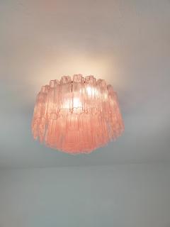  JL Light Style Murano glass Tronchi chandelier in pink color - 4531494