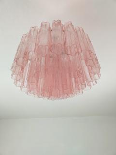  JL Light Style Murano glass Tronchi chandelier in pink color - 4531498