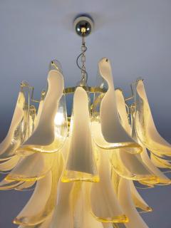  JL Light Style Murano glass amber feathers chandelier - 4309654