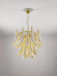 JL Light Style Murano glass amber feathers chandelier - 4309656