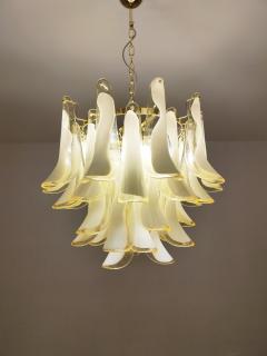  JL Light Style Murano glass amber feathers chandelier - 4309660