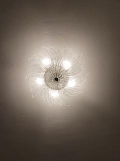  JL Light Style Murano glass ceiling chandelier Spring clear - 4300639