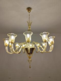  JL Light Style Murano glass chandelier Prestige in amber color - 4297606
