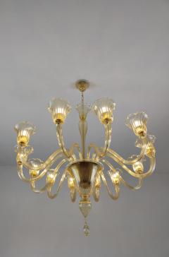  JL Light Style Murano glass chandelier Prestige in amber color - 4297609