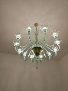  JL Light Style Murano glass chandelier Prestige in green color - 4297584