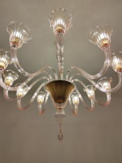  JL Light Style Murano glass chandelier Prestige in pink color - 4297614