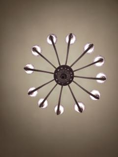  JL Light Style Murano glass chandelier Prestige opaque lavender - 4297599