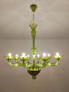  JL Light Style Murano glass chandelier Stile in green color - 4296524