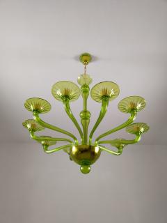  JL Light Style Murano glass chandelier Stile in green color - 4296526