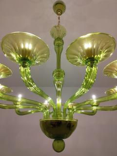  JL Light Style Murano glass chandelier Stile in green color - 4296527